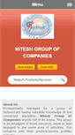 Mobile Screenshot of niteshgroupindia.com